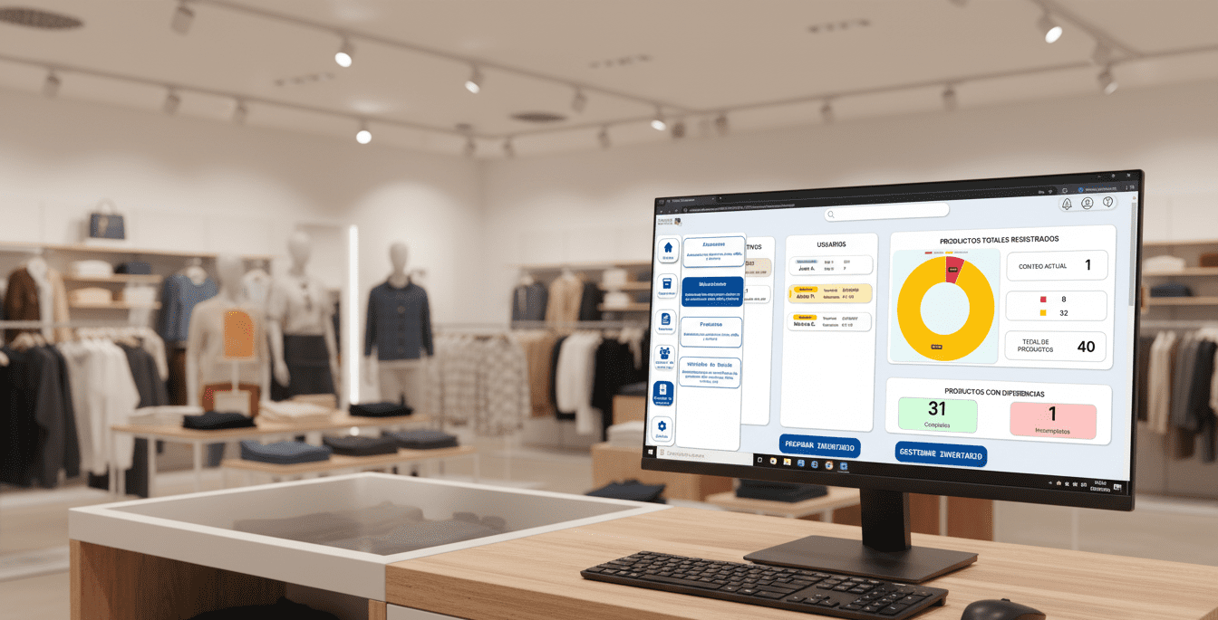 “Imagen corporativa mostrando eficiencia y precisión en la toma de inventarios con software DMS Perú.”
