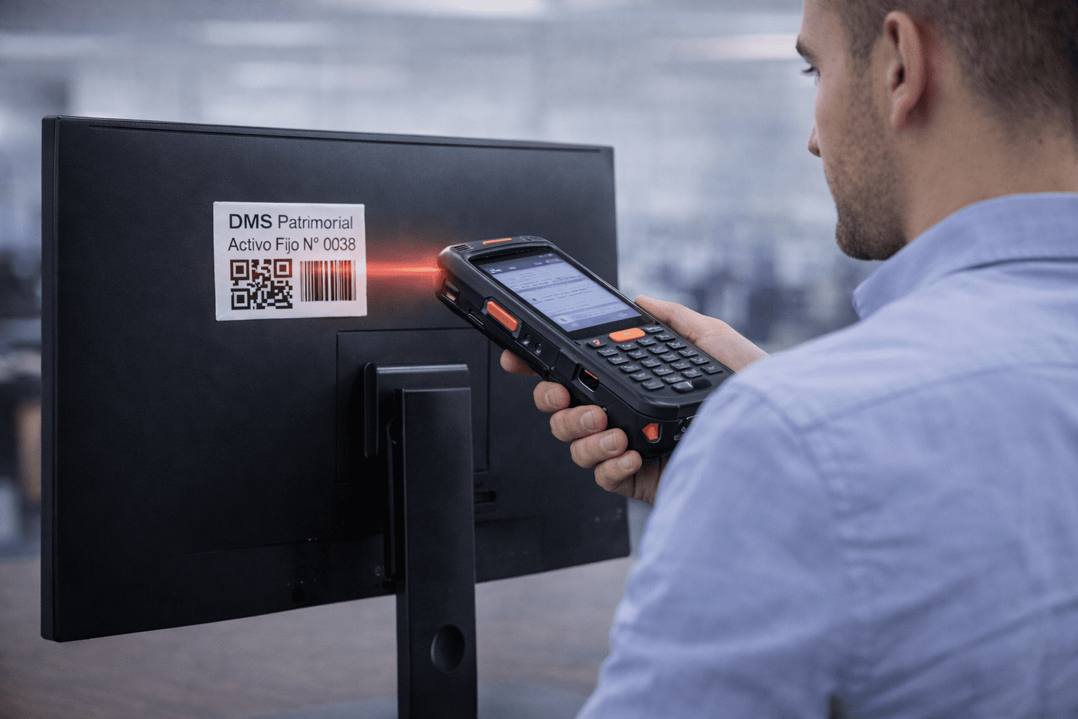 etiquetado patrimonial RFID para control de activos fijos